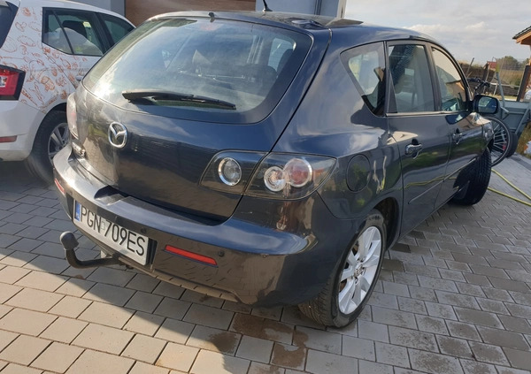 Mazda 3 cena 7000 przebieg: 251000, rok produkcji 2007 z Gniezno małe 16